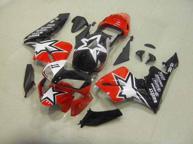 Kit Carene Honda CBR 600 RR 2003-2004 - Nero Rosso