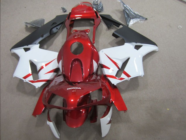 Kit Carene Honda CBR 600 RR 2003-2004 - Rosso Bianco Kit Carene Honda CBR 600 RR 2003-2004 - Rosso Bianco