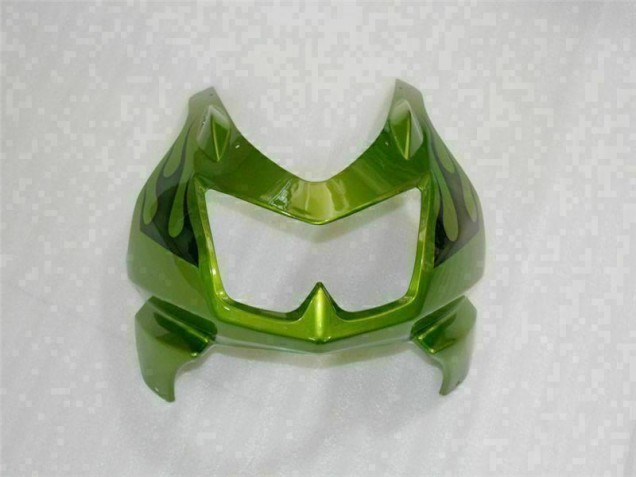 Kit Carene Kawasaki EX250 2008-2012 - Verde Nero Kit Carene Kawasaki EX250 2008-2012 - Verde Nero