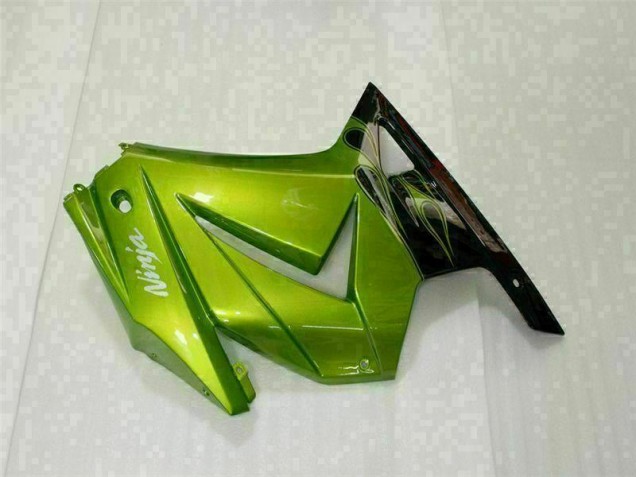Kit Carene Kawasaki EX250 2008-2012 - Verde Nero Kit Carene Kawasaki EX250 2008-2012 - Verde Nero