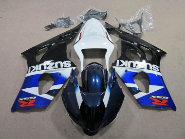 Kit Carene Suzuki GSXR 1000 K3 2003-2004 - Blu Bianco Decal