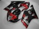 Kit Carene Suzuki GSXR 1000 K3 2003-2004 - Rosso Nero