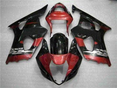 Kit Carene Suzuki GSXR 1000 K3 2003-2004 - Rosso Nero
