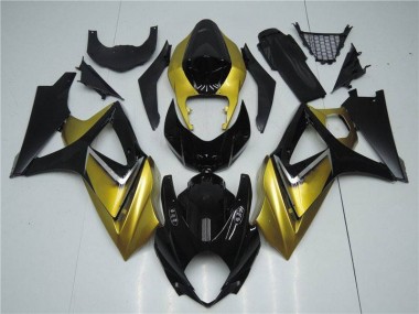 Kit Carene Suzuki GSXR 1000 K7 2007-2008 - Oro Nero