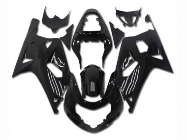 Kit Carene Suzuki GSXR 600 / 750 K1 K2 K3 2001-2003 - Nero