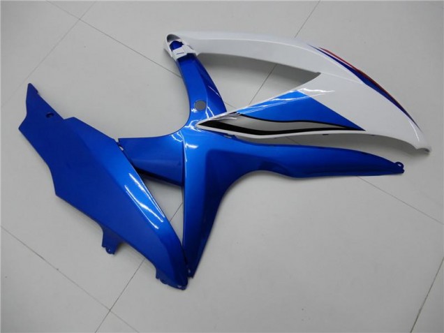 Kit Carene Suzuki GSXR 600 / 750 K8 2008-2010 - Bianco Blu Kit Carene Suzuki GSXR 600 / 750 K8 2008-2010 - Bianco Blu