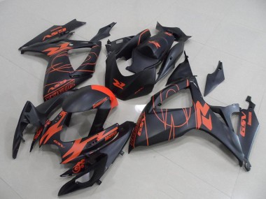 Kit Carene Suzuki GSXR 750 K6 2006-2007 - Nero Rosso