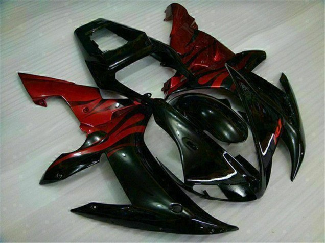 Kit Carene Yamaha R1 2002-2003 - Nero Rosso Kit Carene Yamaha R1 2002-2003 - Nero Rosso