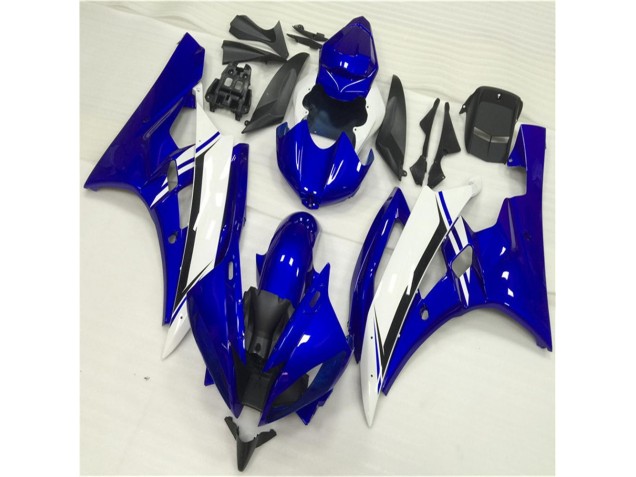 Kit Carene Yamaha R6 2006-2007 - Blu Bianco