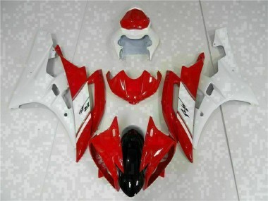 Kit Carene Yamaha R6 2006-2007 - Rosso Bianco