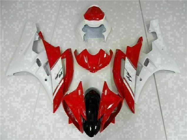 Kit Carene Yamaha R6 2006-2007 - Rosso Bianco Kit Carene Yamaha R6 2006-2007 - Rosso Bianco