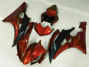 Kit Carene Yamaha R6 2006-2007 - Rosso