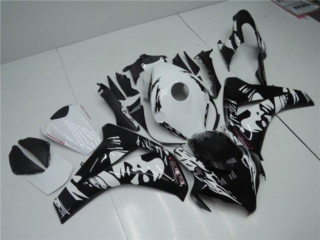 Kit Completo Carenatura ABS Honda CBR 1000 RR 2008-2011 - Nero Bianco Kit Completo Carenatura ABS Honda CBR 1000 RR 2008-2011 - Nero Bianco
