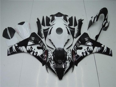 Kit Completo Carenatura ABS Honda CBR 1000 RR 2008-2011 - Nero Bianco