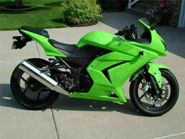 Kit Completo Carenatura ABS Kawasaki EX250 2008-2012 - Verde