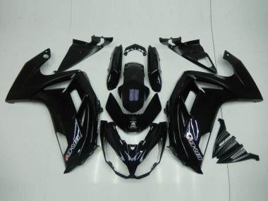 Kit Completo Carenatura ABS Kawasaki EX650 2012-2016 - Lucido Nero
