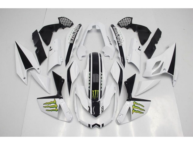 Kit Completo Carenatura ABS Kawasaki Z1000 2007-2009 - Bianco Kit Completo Carenatura ABS Kawasaki Z1000 2007-2009 - Bianco