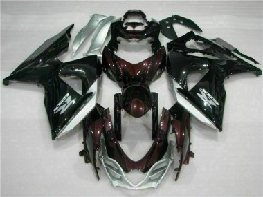 Kit Completo Carenatura ABS Suzuki GSXR 1000 K9 2009-2016 - Marrone Nero