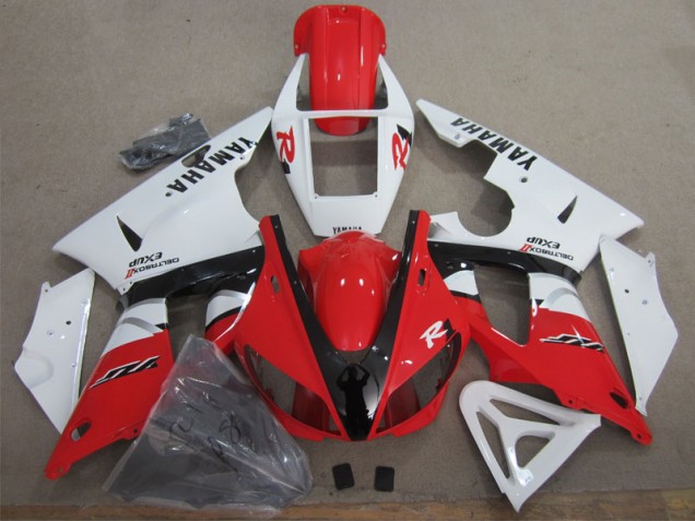 Kit Completo Carenatura ABS Yamaha R1 2009-2011 - Rosso Bianco Nero Kit Completo Carenatura ABS Yamaha R1 2009-2011 - Rosso Bianco Nero