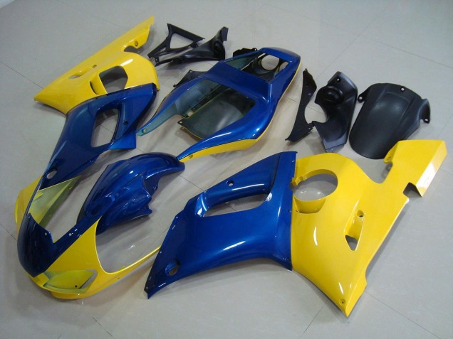 Kit Completo Carenatura ABS Yamaha R6 1998-2002 - Giallo Blu