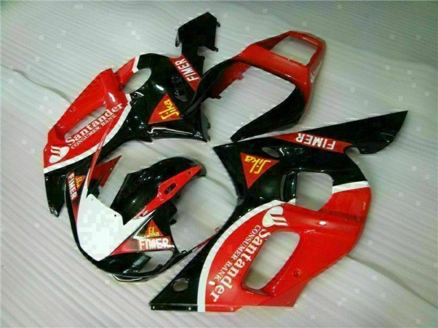 Kit Completo Carenatura ABS Yamaha R6 1998-2002 - Rosso Nero Kit Completo Carenatura ABS Yamaha R6 1998-2002 - Rosso Nero