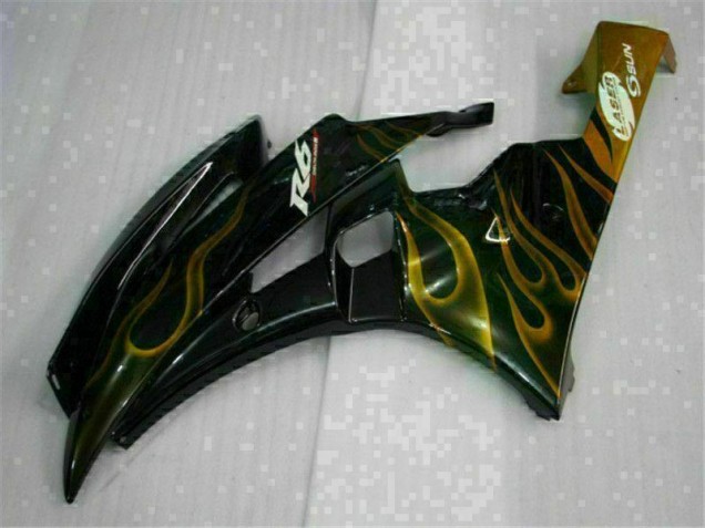 Kit Completo Carenatura ABS Yamaha R6 2006-2007 - Nero Kit Completo Carenatura ABS Yamaha R6 2006-2007 - Nero