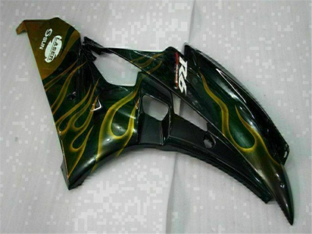 Kit Completo Carenatura ABS Yamaha R6 2006-2007 - Nero Kit Completo Carenatura ABS Yamaha R6 2006-2007 - Nero