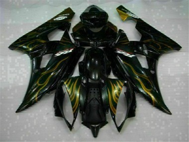 Kit Completo Carenatura ABS Yamaha R6 2006-2007 - Nero