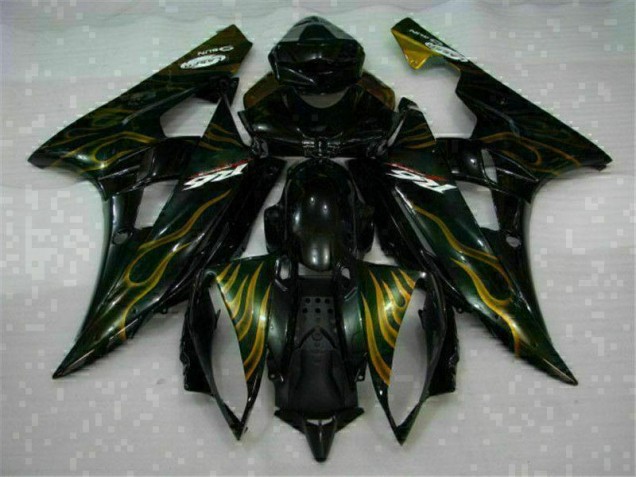Kit Completo Carenatura ABS Yamaha R6 2006-2007 - Nero Kit Completo Carenatura ABS Yamaha R6 2006-2007 - Nero