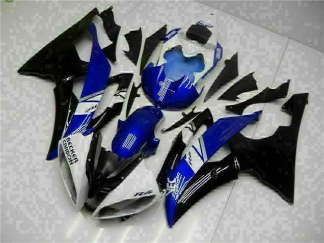 Kit Completo Carenatura ABS Yamaha R6 2008-2016 - Blu Nero Kit Completo Carenatura ABS Yamaha R6 2008-2016 - Blu Nero