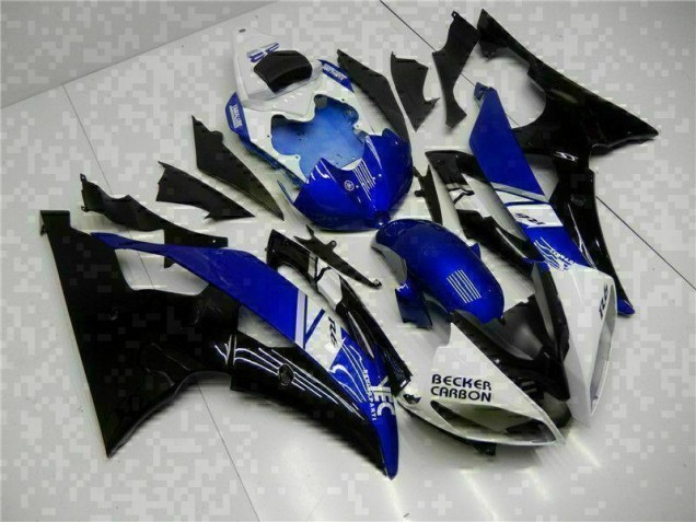Kit Completo Carenatura ABS Yamaha R6 2008-2016 - Blu Nero Kit Completo Carenatura ABS Yamaha R6 2008-2016 - Blu Nero