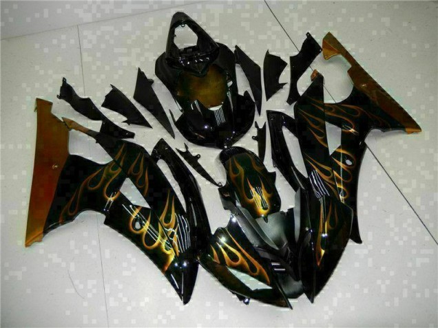 Kit Completo Carenatura ABS Yamaha R6 2008-2016 - Nero