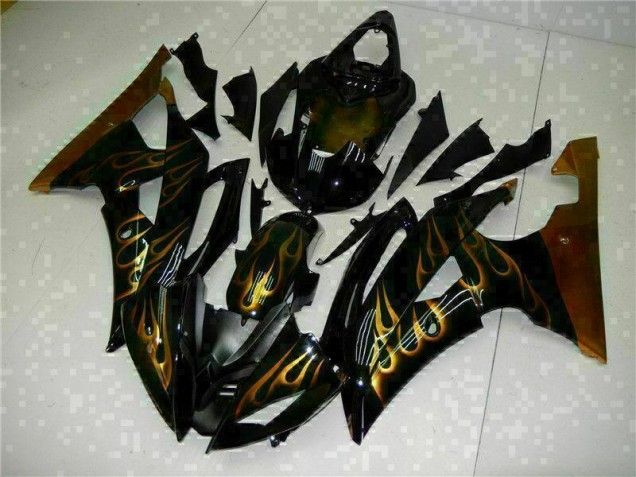 Kit Completo Carenatura ABS Yamaha R6 2008-2016 - Nero