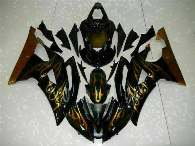Kit Completo Carenatura ABS Yamaha R6 2008-2016 - Nero