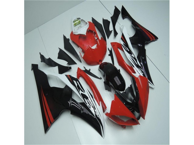 Kit Completo Carenatura ABS Yamaha R6 2008-2016 - Rosso Bianco Kit Completo Carenatura ABS Yamaha R6 2008-2016 - Rosso Bianco
