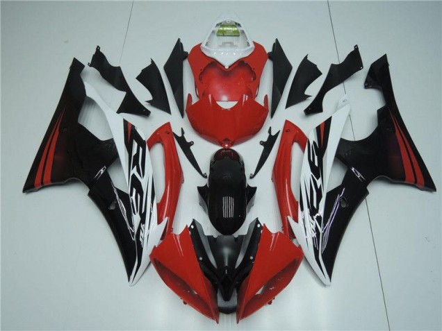 Kit Completo Carenatura ABS Yamaha R6 2008-2016 - Rosso Bianco Kit Completo Carenatura ABS Yamaha R6 2008-2016 - Rosso Bianco