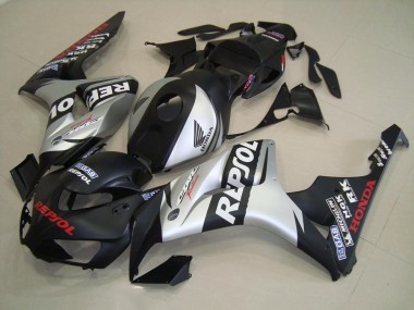 Kits Carenatura Completa Honda CBR 1000 RR 2006-2007 - Nero Opaco Argento Repsol