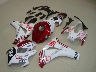 Kits Carenatura Completa Honda CBR 1000 RR 2008-2011 - Bianco Rosso HARC Pro PIAA 634