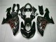 Kits Carenatura Completa Kawasaki ZX10R 2006-2007 - Nero Rosso Fiamma Kits Carenatura Completa Kawasaki ZX10R 2006-2007 - Nero Rosso Fiamma