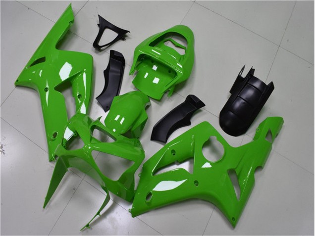 Kits Carenatura Completa Kawasaki ZX6R 2003-2004 - Verde Kits Carenatura Completa Kawasaki ZX6R 2003-2004 - Verde
