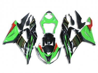Kits Carenatura Completa Kawasaki ZX6R 2013-2018 - Verde Nero