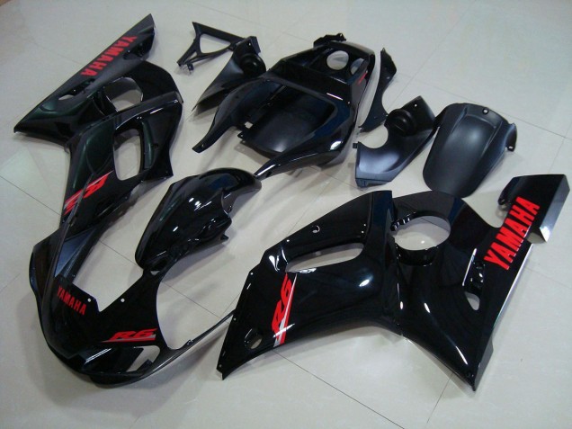 Kits Carenatura Completa Yamaha R6 1998-2002 - Lucido Nero Rosso Decalcomanie Kits Carenatura Completa Yamaha R6 1998-2002 - Lucido Nero Rosso Decalcomanie