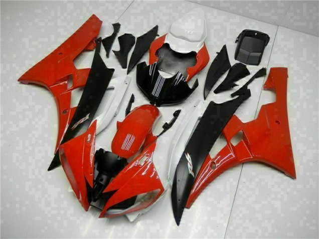 Kits Carenatura Completa Yamaha R6 2006-2007 - Rosso Nero Kits Carenatura Completa Yamaha R6 2006-2007 - Rosso Nero