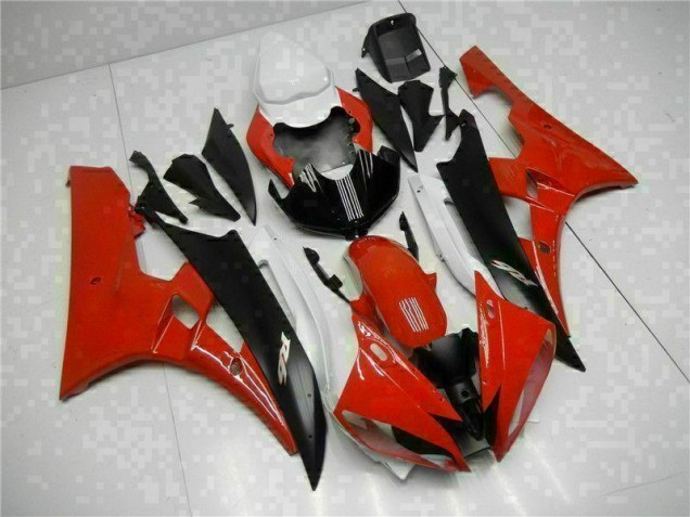 Kits Carenatura Completa Yamaha R6 2006-2007 - Rosso Nero Kits Carenatura Completa Yamaha R6 2006-2007 - Rosso Nero