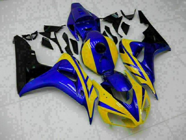 Kits Carenatura Completo ABS Honda CBR 1000 RR 2006-2007 - Blu Giallo Kits Carenatura Completo ABS Honda CBR 1000 RR 2006-2007 - Blu Giallo