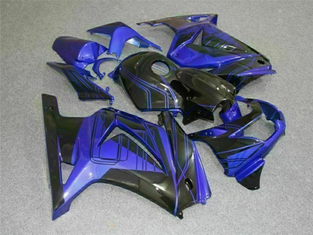 Kits Carenatura Completo ABS Kawasaki EX250 2008-2012 - Nero Blu Kits Carenatura Completo ABS Kawasaki EX250 2008-2012 - Nero Blu