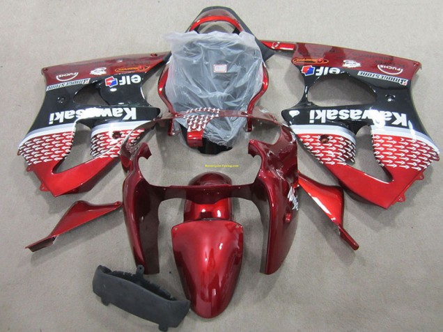 Kits Carenatura Completo ABS Kawasaki ZX6R 2000-2002 - Rosso Kits Carenatura Completo ABS Kawasaki ZX6R 2000-2002 - Rosso