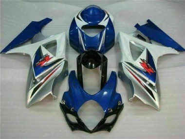 Kits Carenatura Completo ABS Suzuki GSXR 1000 K7 2007-2008 - Blu Bianco