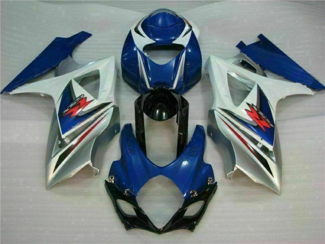 Kits Carenatura Completo ABS Suzuki GSXR 1000 K7 2007-2008 - Blu Bianco