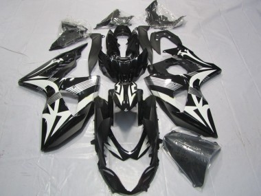 Kits Carenatura Completo ABS Suzuki GSXR 1000 K9 2009-2016 - Nero Bianco